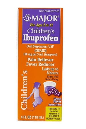 Ibuprofen Oral Suspension Children's Pain Relief .. .  .  